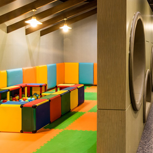 padded play area for kids